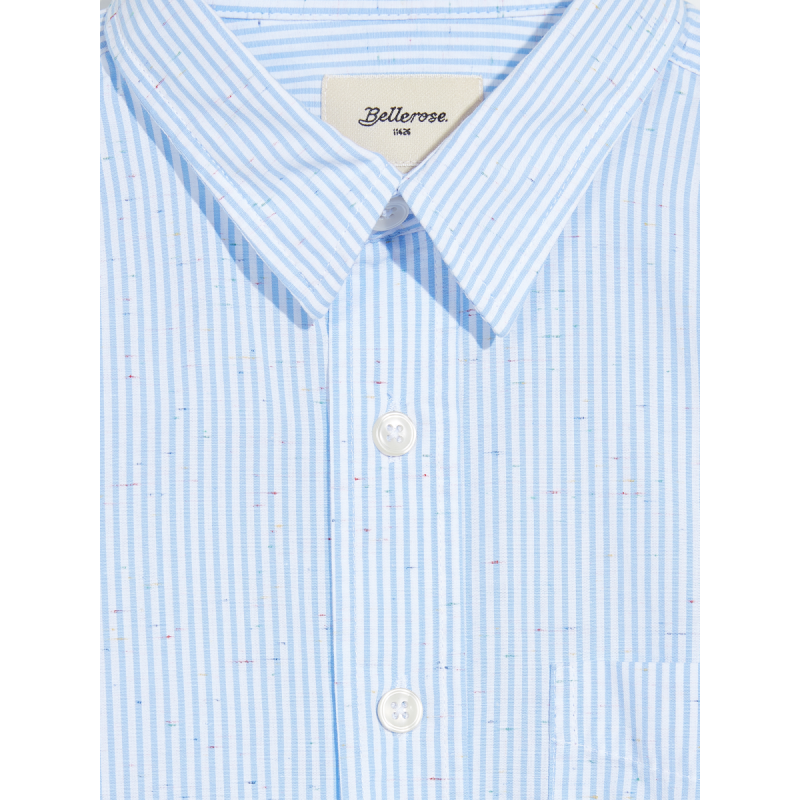 Bellerose Chalk striped top - blue / white main image 1