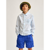bellerose gulian shirt combo blue