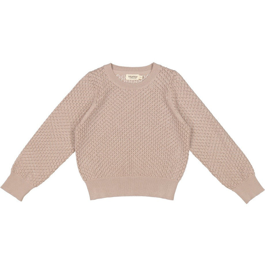 marmar copenhagen taia sweater blackberry cream