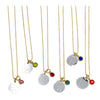 atsuyo et akiko birthstone necklace rhinestone