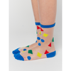 bobo choses geometric colors short socks transparent