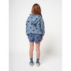 bobo choses poma hooded sweatshirt blue