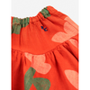 bobo choses sea flower all over woven skirt red