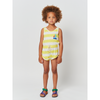 bobo choses stripes playsuit yellow