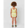 bobo choses stripes playsuit yellow