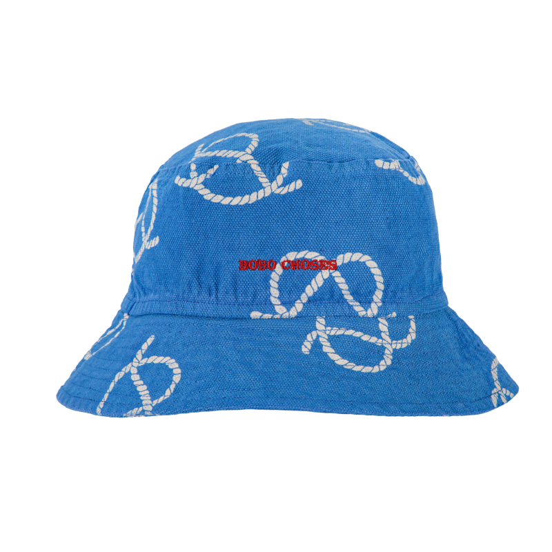 bobo choses sail rope all over hat blue