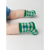 bobo choses vichy baby socks green