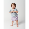 bobo choses waves all over woven ruffle baby bloomer purple