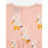 bobo choses pelican all over baby dress pink