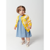 bobo choses vichy knitted cardigan yellow