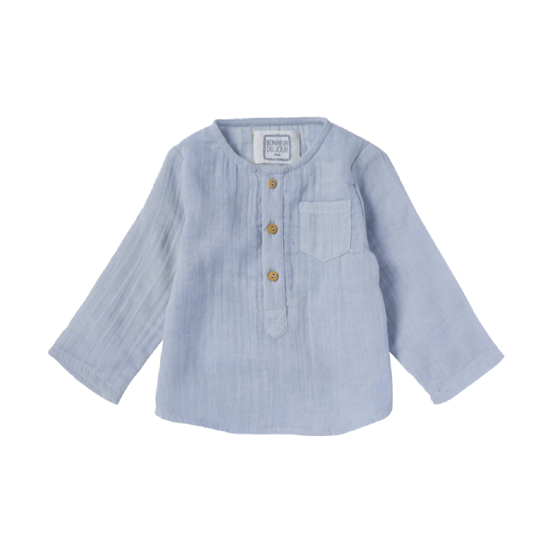 bonheur du jour elliott shirt blue