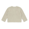 bonton baby rice knit cardigan beige