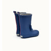 boxbo bowtie rain boots navy blue, girls shoes