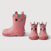boxbo lookicat rain boots pink