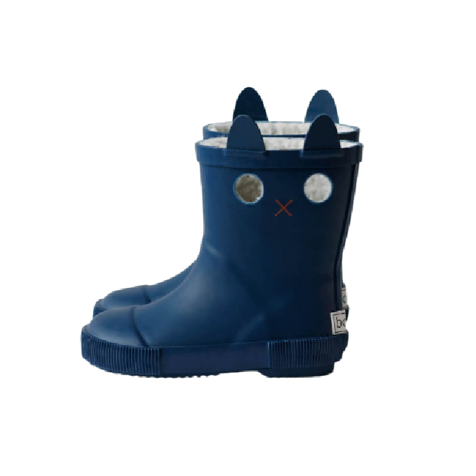 boxbo lookicat thermo rain boots blue