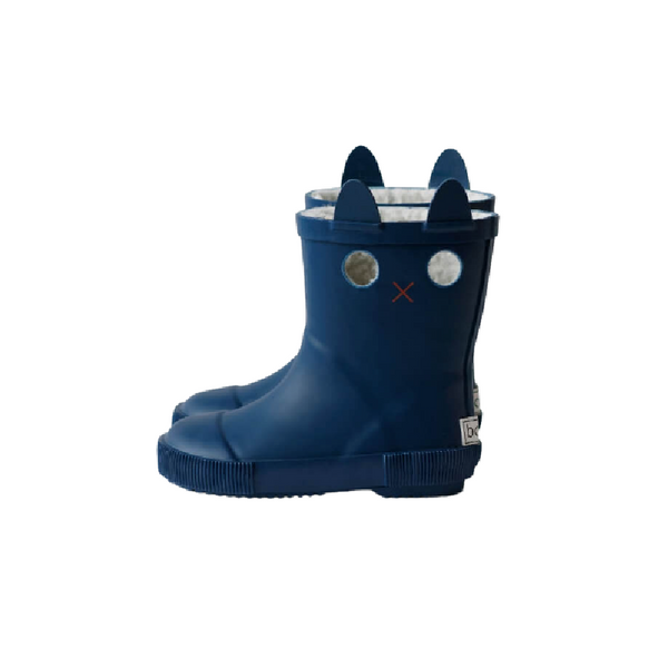 boxbo lookicat thermo rain boots blue