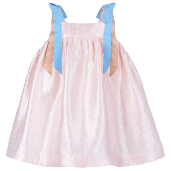 hucklebones sundress & bloomers blush front