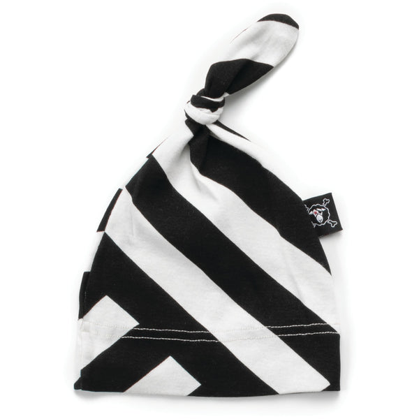 nununu striped hat black - kodomo