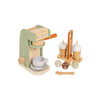 coco village wooden coffee maker set