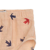 barn of monkeys swallow baby bloomer pale peach