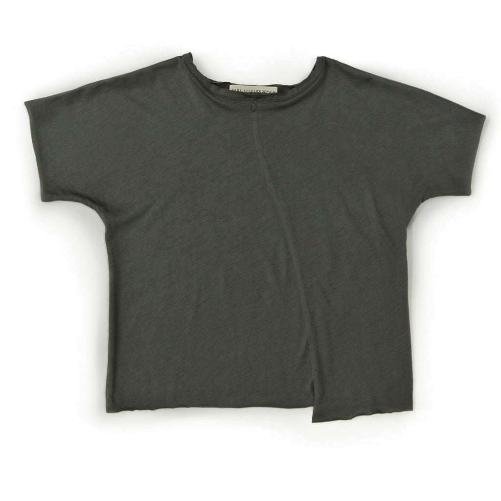 treehouse edo t-shirt charcoal - kodomo boston, soft kids tee shirts, fast shipping.