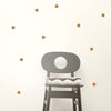 ferm living mini dots copper decal - kodomo boston