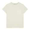 gray label adult s/s pocket tee cream