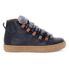 pepe fur trainers navy blue - kodomo boston. free shipping.