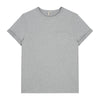 gray label adult s/s pocket tee grey melange