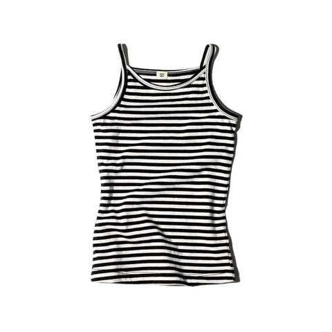 goat-milk girls tank stripes - kodomo boston. free shipping.