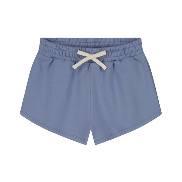 gray label sweat shorts lavender