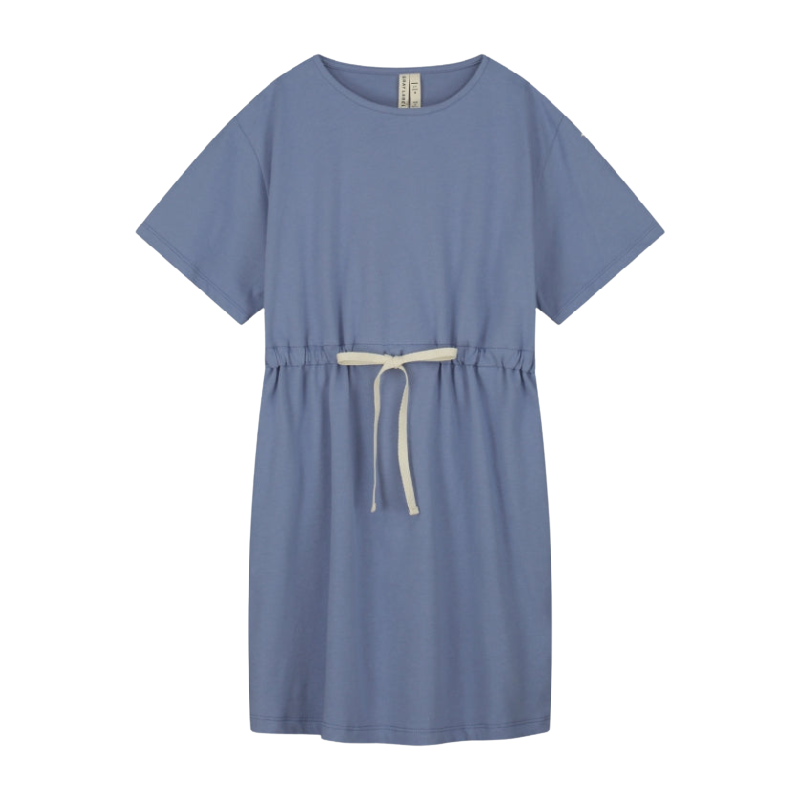 gray label midi dress lavender