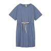 gray label midi dress lavender