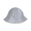 gray label baby sun hat lavender/cream