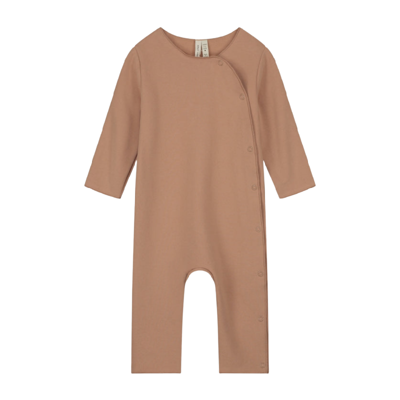 gray label baby suit biscuit