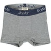 marmar copenhagen boxers 2 pack grey melange - kodomo boston. free shipping.