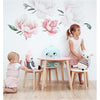 ooh noo pink half-moon table, sustainably made children's furniture 