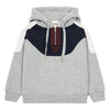 simple kids hoodie sweatshirt grey, european children's designers at kodomo boston free shipping