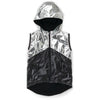 nununu nylon vest silver/black - kodomo