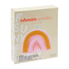 sunnylife inflatable rainbow sprinkler peachy pink, kid's outdoor activities toys