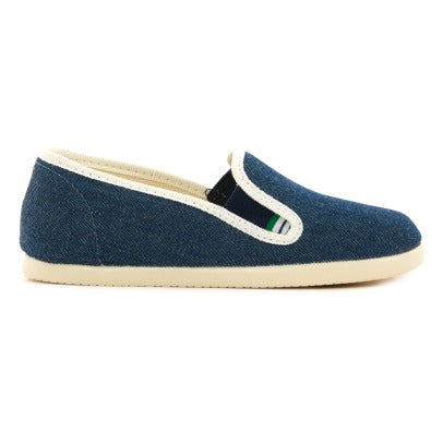 bonton blue chambray slip-ons – kodomo - Main Image