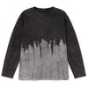 little creative factory soft stonewash brushstroke t-shirt