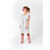 kids on the moon neon glow ruffle dress