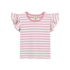 kids on the moon marina ruffle top pink