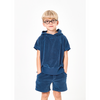 kids on the moon neptun terry shorts blue