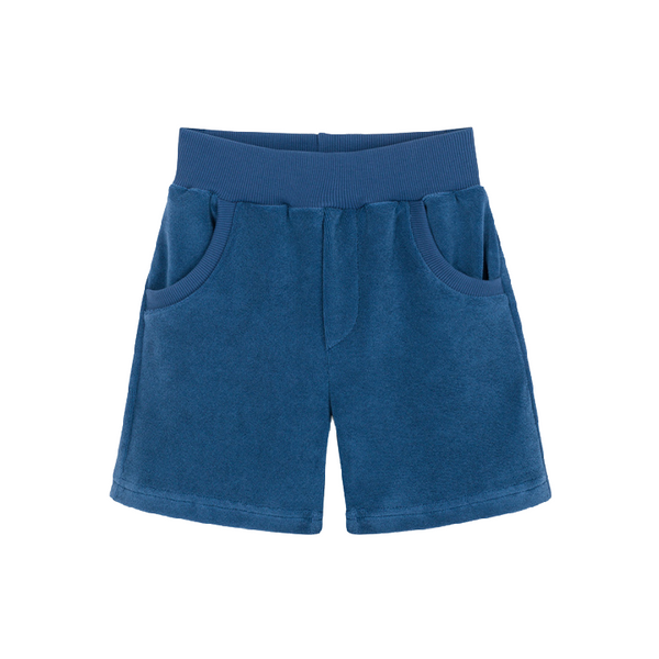 kids on the moon neptun terry shorts blue