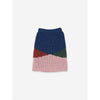 bobo choses color block knitted skirt, girls knit bottoms