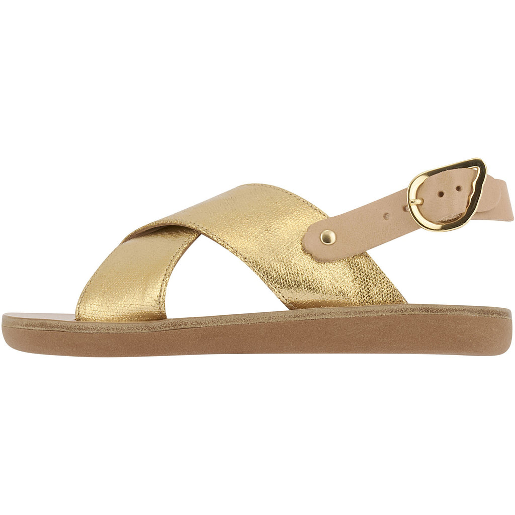ancient greek sandals little maria gold