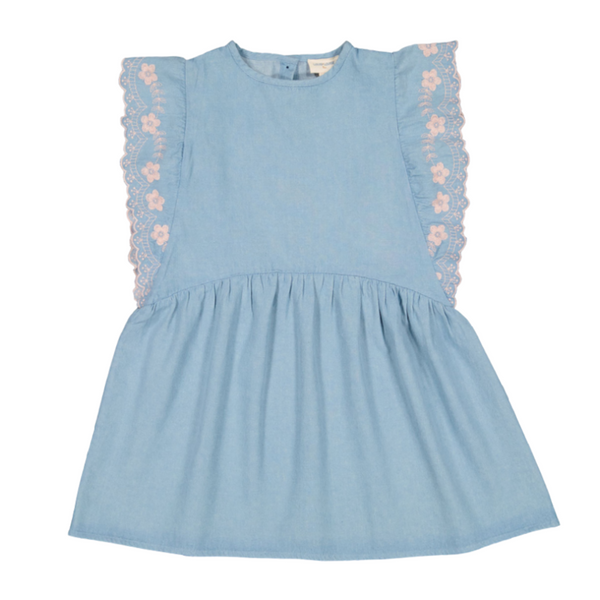 louis louise betsy dress chambray