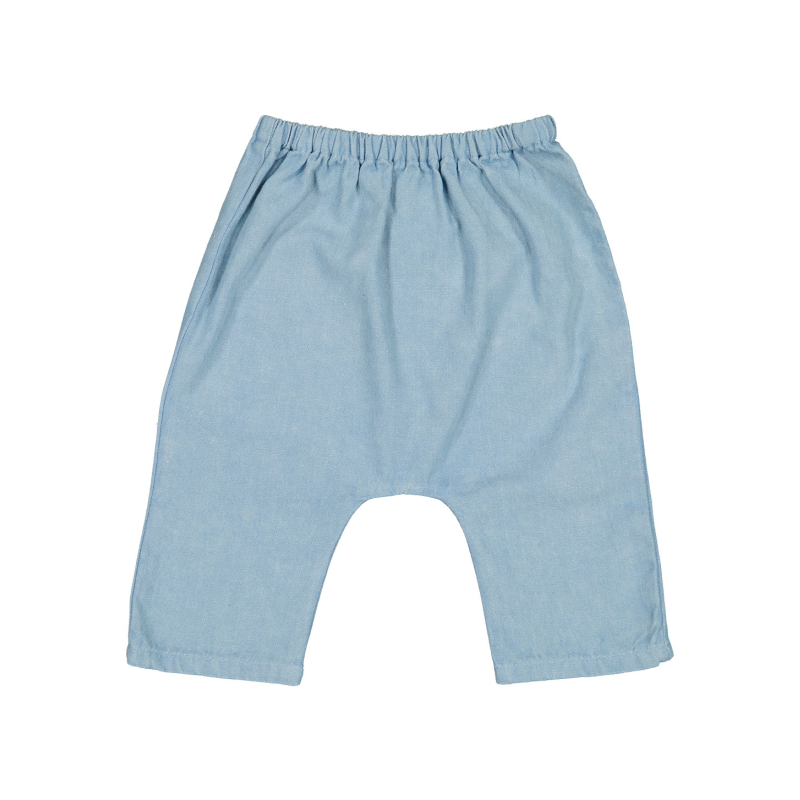 louis louise baby jungle trouser chambray